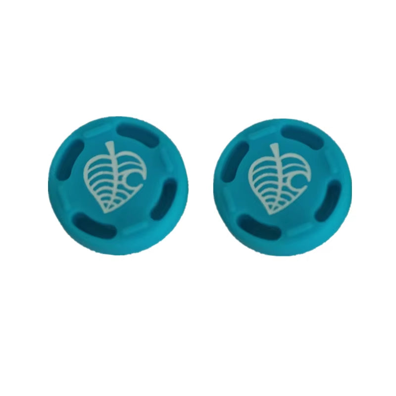 2Pcs Soft Silicone Cute Cartoon Thumb Stick Grips Cap for Switch Oled Joy Con Controller NS Lite Joystick Cover Protector