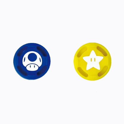 Capuchon De Poignées De Pouce En Silicone Souple, 2 Pièces, Dessin Animé Mignon, Pour Interrupteur Oled Joy Con, Contrôleur NS Lite, Protecteur De Couvercle De Joystick