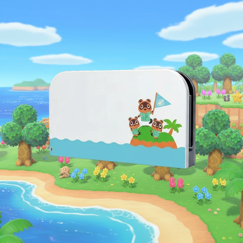 Couvercle De Protection De Plaque Frontale De Dessin Animé Pour Nintendo Switch 2 2025, Station De Télévision Décorative De Remplacement, Étui De Protection De Plaque Avant