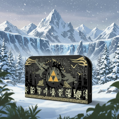 Couvercle De Protection De Plaque Frontale De Dessin Animé Pour Nintendo Switch 2 2025, Station De Télévision Décorative De Remplacement, Étui De Protection De Plaque Avant