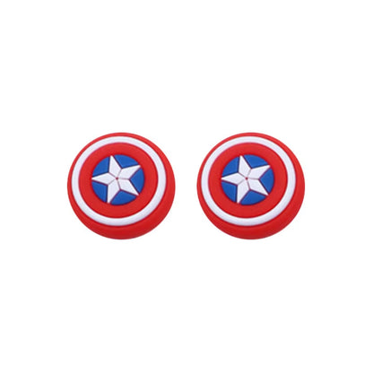2PCS Marvel Silicone Thumbstick Grip Cap for Playstation 5 PS5 PS4 Xbox Xcontroller Accessories Game Joystick Protective Cap