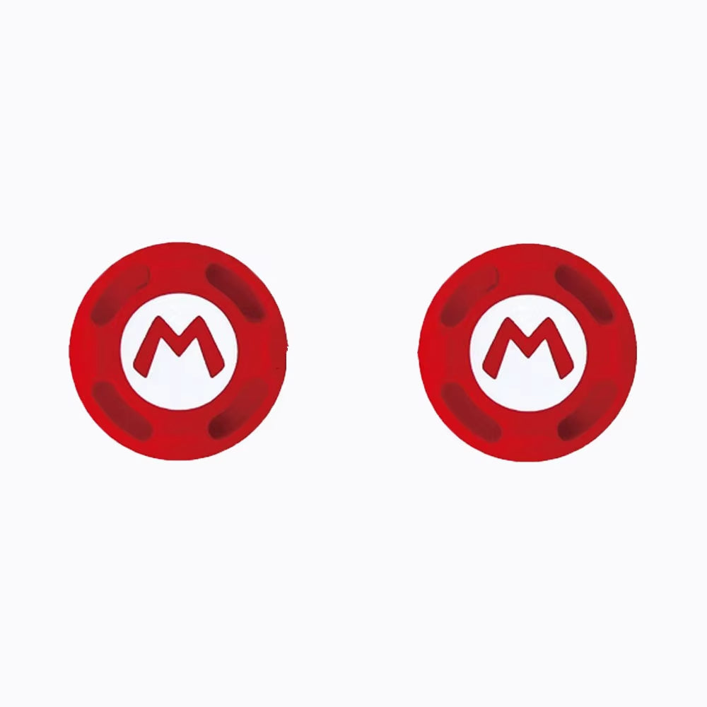 Capuchon De Poignées De Pouce En Silicone Souple, 2 Pièces, Dessin Animé Mignon, Pour Interrupteur Oled Joy Con, Contrôleur NS Lite, Protecteur De Couvercle De Joystick