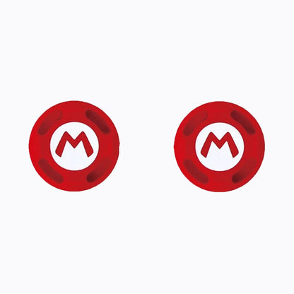 2Pcs Soft Silicone Cute Cartoon Thumb Stick Grips Cap for Switch Oled Joy Con Controller NS Lite Joystick Cover Protector