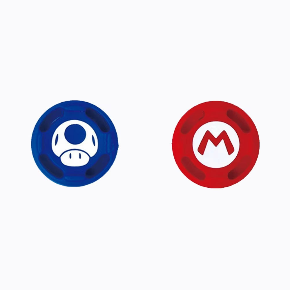 Capuchon De Poignées De Pouce En Silicone Souple, 2 Pièces, Dessin Animé Mignon, Pour Interrupteur Oled Joy Con, Contrôleur NS Lite, Protecteur De Couvercle De Joystick