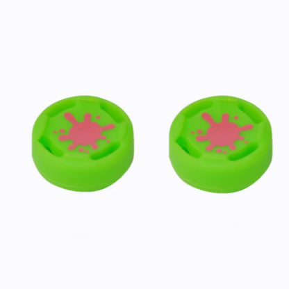 2Pcs Soft Silicone Cute Cartoon Thumb Stick Grips Cap for Switch Oled Joy Con Controller NS Lite Joystick Cover Protector